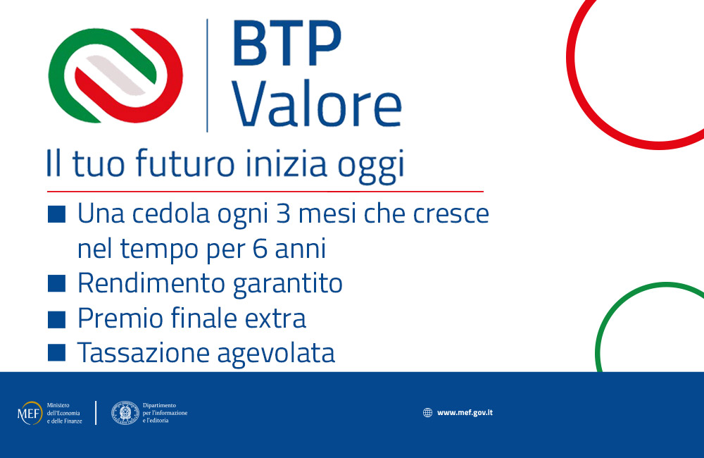 Visual news Btp Valore marzo 2026